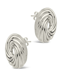 Cruller Stud Earrings - Sterling Forever