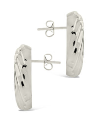 Cruller Stud Earrings - Sterling Forever