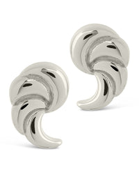 French Horn Stud Earrings - Sterling Forever