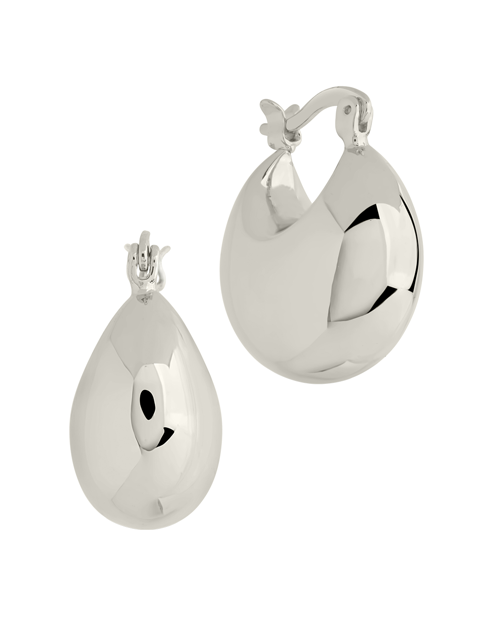 Skyler Chunky Tube Hoop Earrings