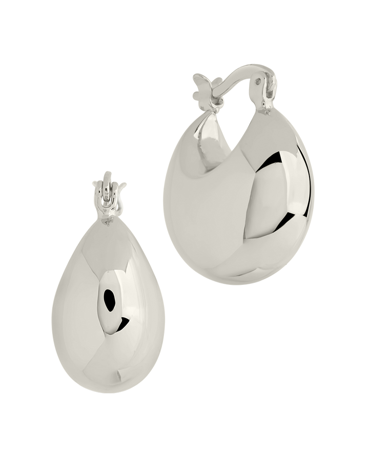 Skyler Chunky Tube Hoop Earrings