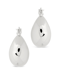 Skyler Chunky Tube Hoop Earrings