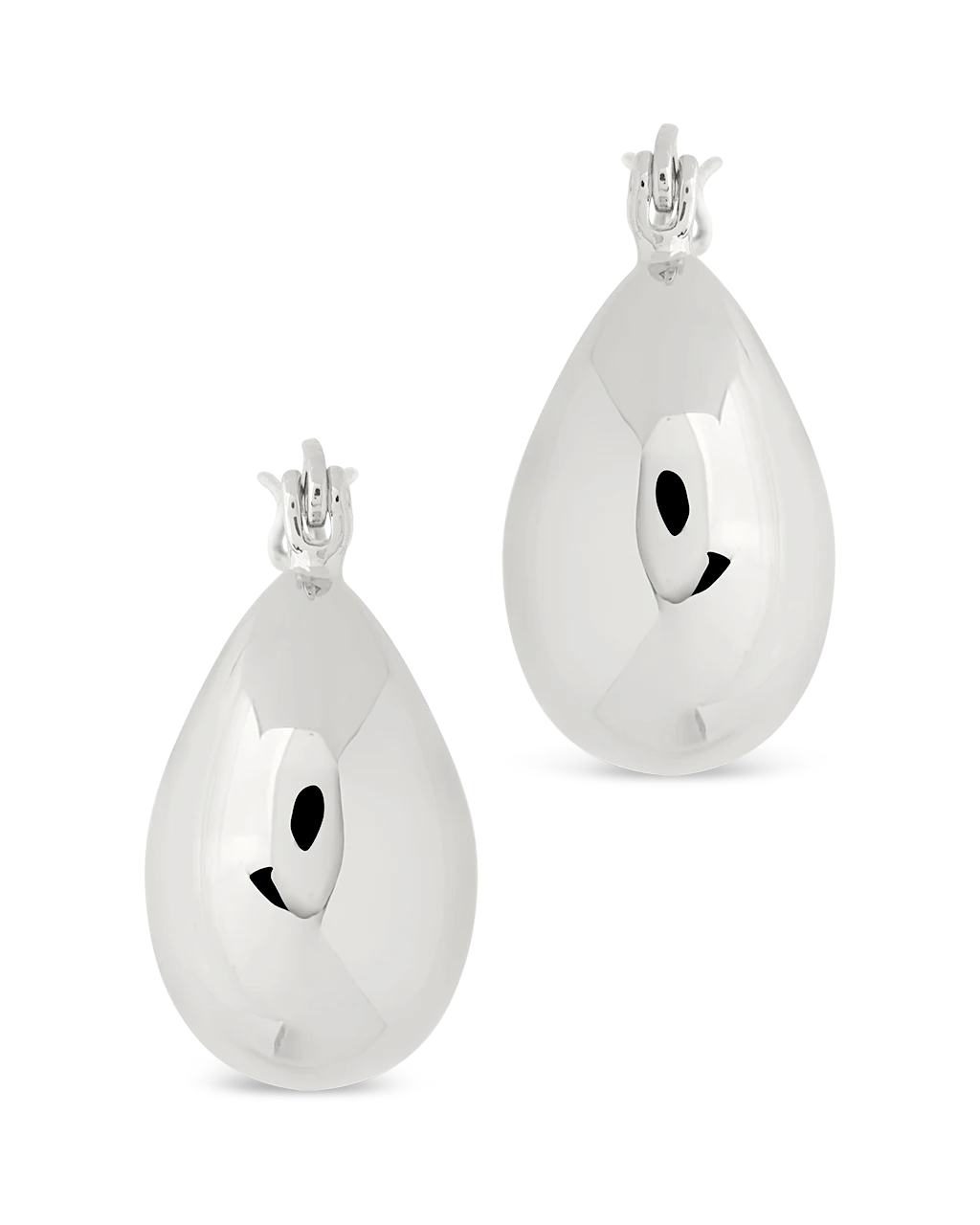Skyler Chunky Tube Hoop Earrings