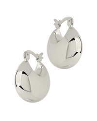 Skyler Chunky Tube Hoop Earrings