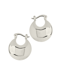 Skyler Chunky Tube Hoop Earrings