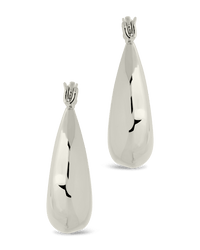 Brooklyn Chunky Tube Hoop Earrings - Sterling Forever