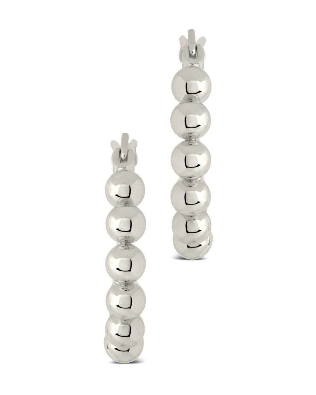 Bubble Sphere Hoop Earrings