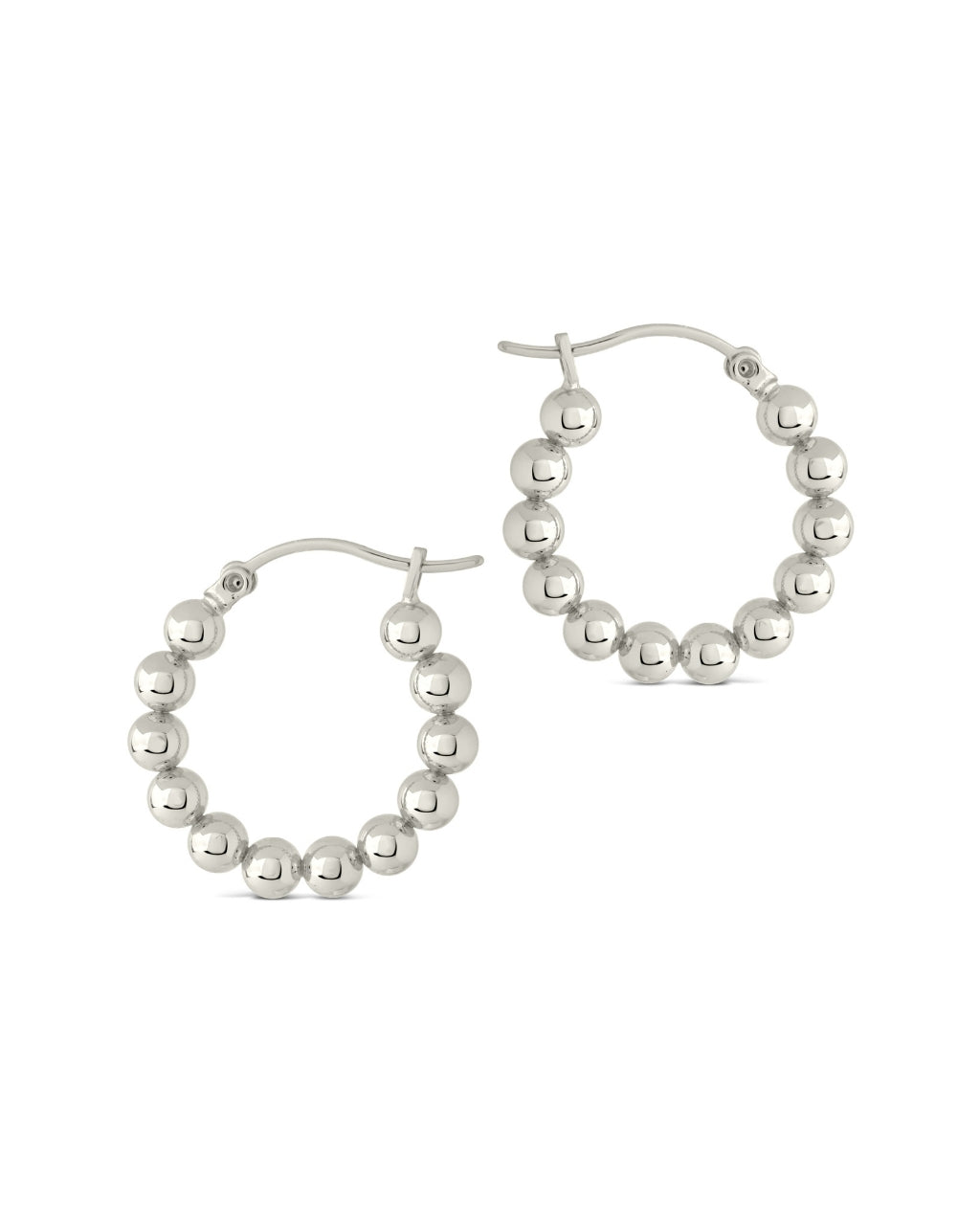 Bubble Sphere Hoop Earrings