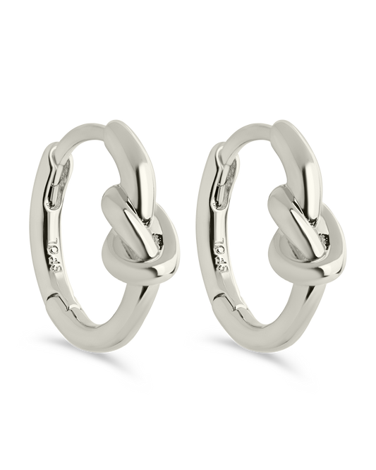 Minnie Love Knot Micro Hoops