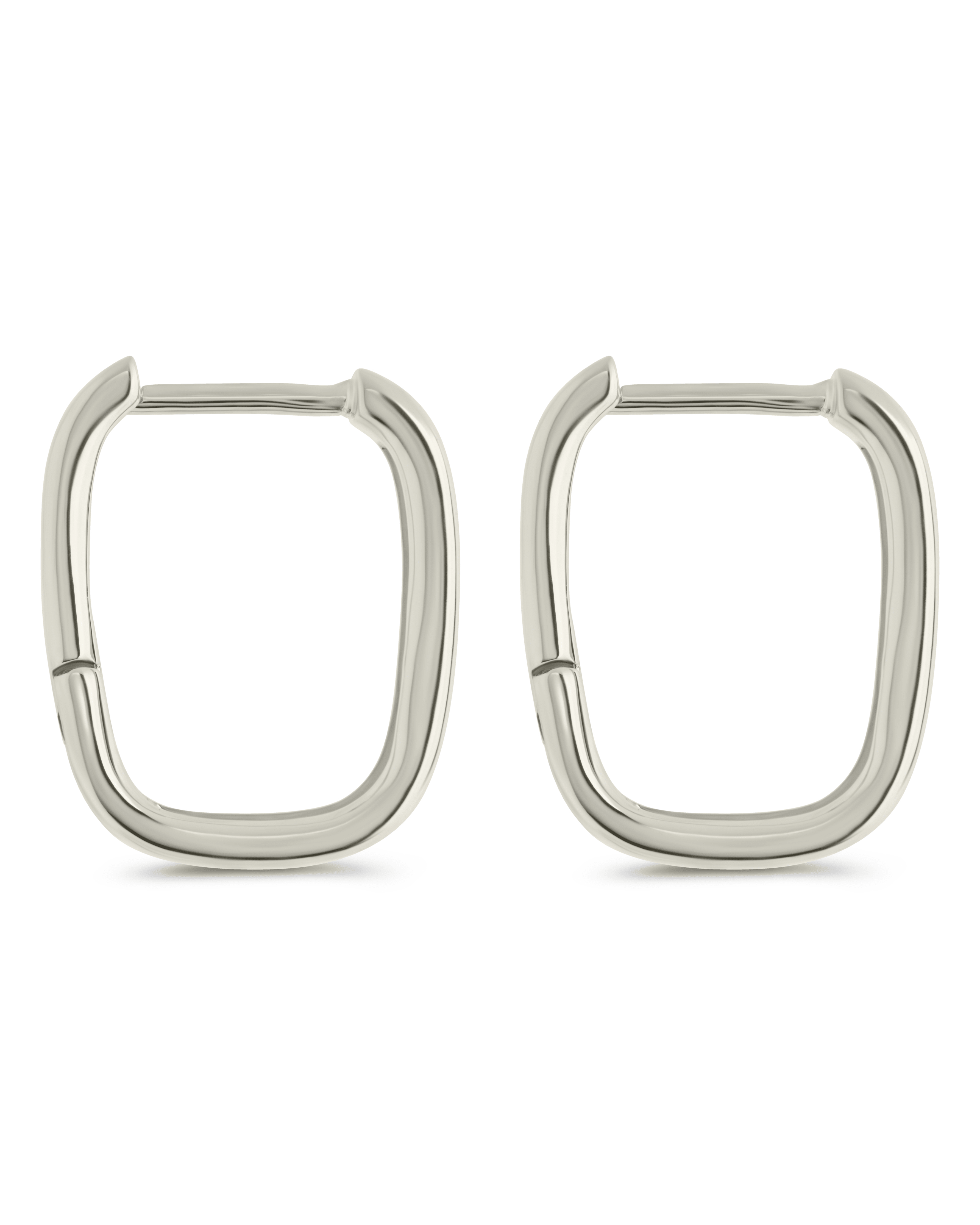 Annika Polished Micro Hoop Earrings - Sterling Forever