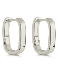 Annika Polished Micro Hoop Earrings - Sterling Forever