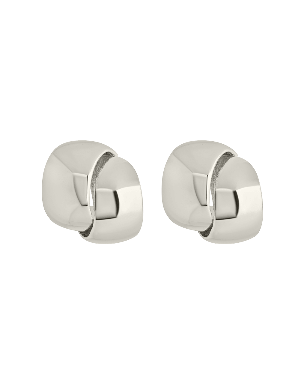 Tamara Double Row Huggie Hoop Earrings - Sterling Forever