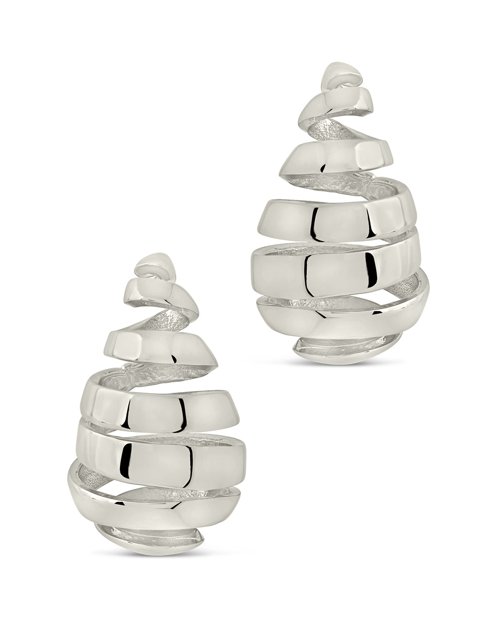 Margot Ribbed Stud Earrings