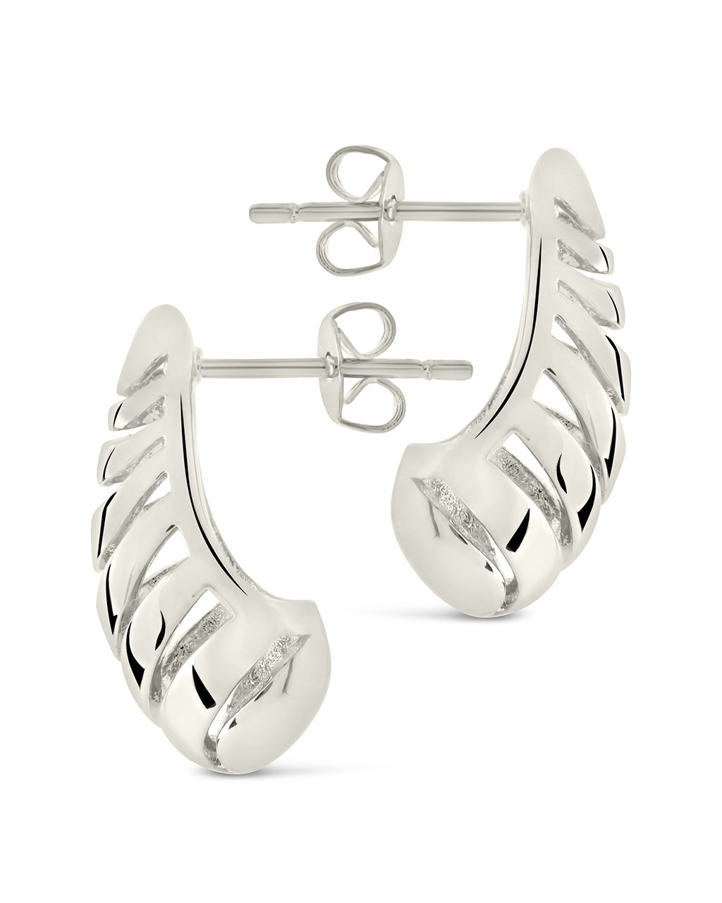 Carla Coiled Stud Earrings