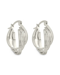 Emery Triple Row Layered Earrings - Sterling Forever