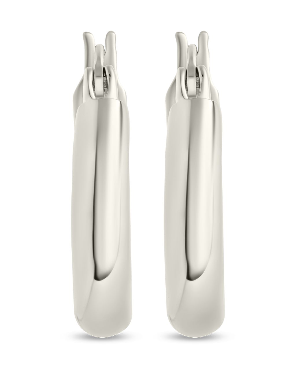 Tabitha Polished Hoop Earrings