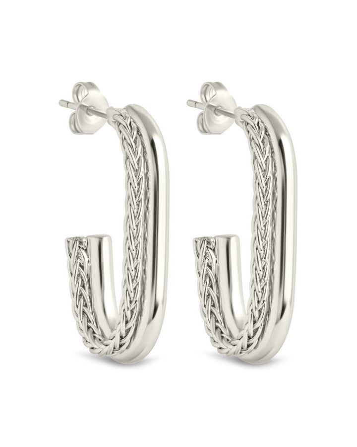 Callista Braided Suspender Earrings