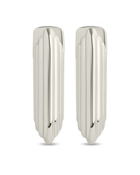 Briella Ribbed Earrings - Sterling Forever