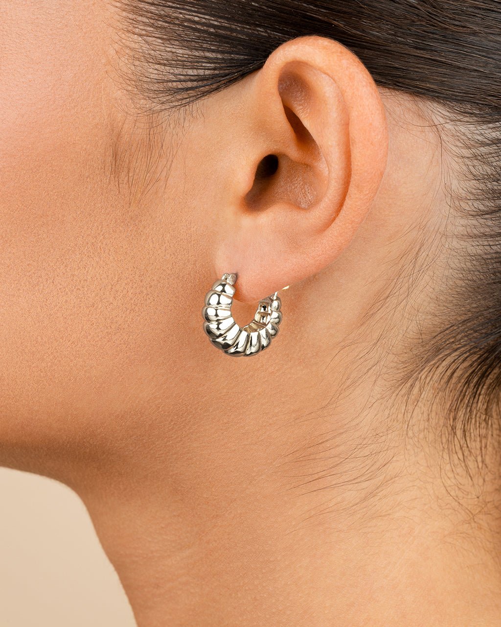 Lysandra Bubble Hoop Earrings - Sterling Forever