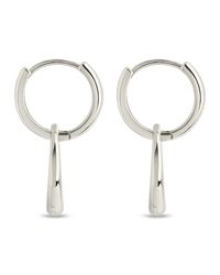 Tommy Link Drop Hoop Earrings