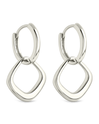 Tommy Link Drop Hoop Earrings