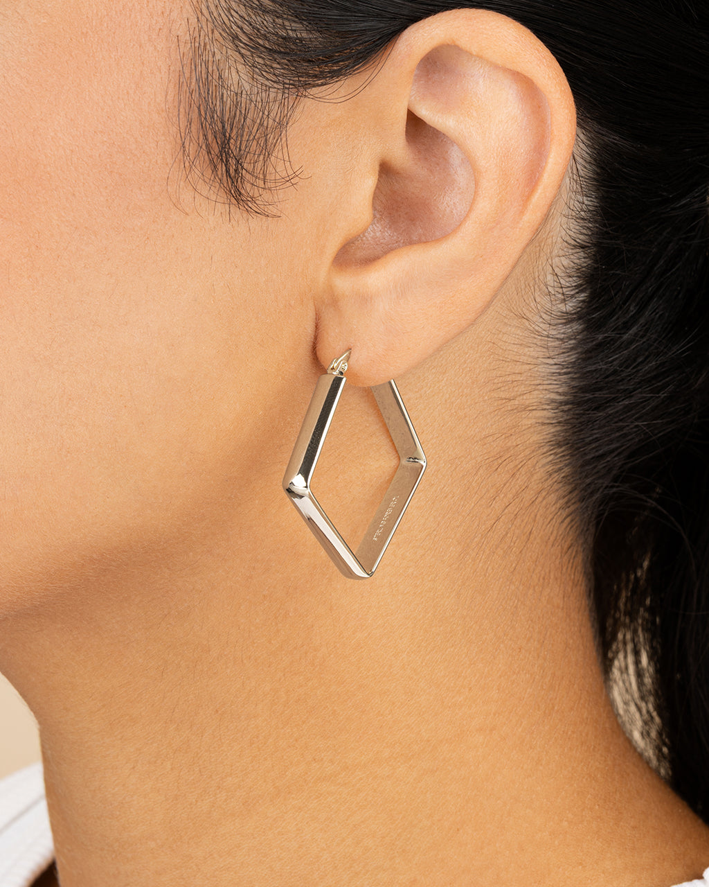 Layla Square Hoop Earrings