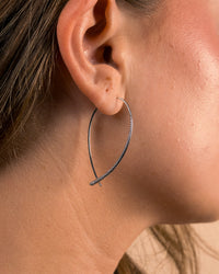 Delicate Threader Hoop Earrings