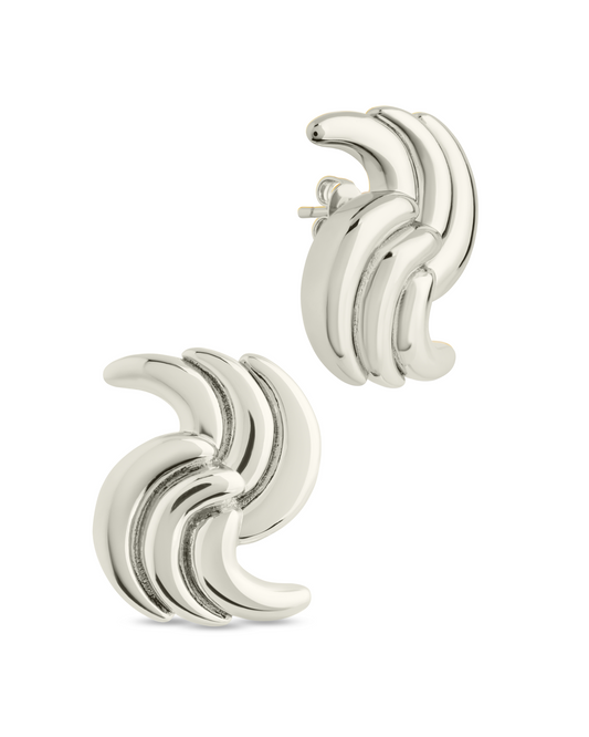 Leni Twist Statement Studs