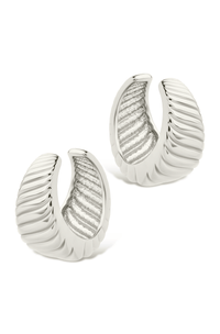 Beth Twisted Croissant Ear Cuff - Sterling Forever
