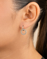 Hassie Delicate Twist Hoops - Sterling Forever