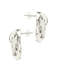 Ashton Layered Door Knocker Stud Earrings - Sterling Forever
