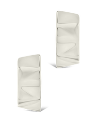 Ginevra Bolt Luxe Hoop Earrings