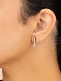 Colette Angular Accent Crawler Earrings