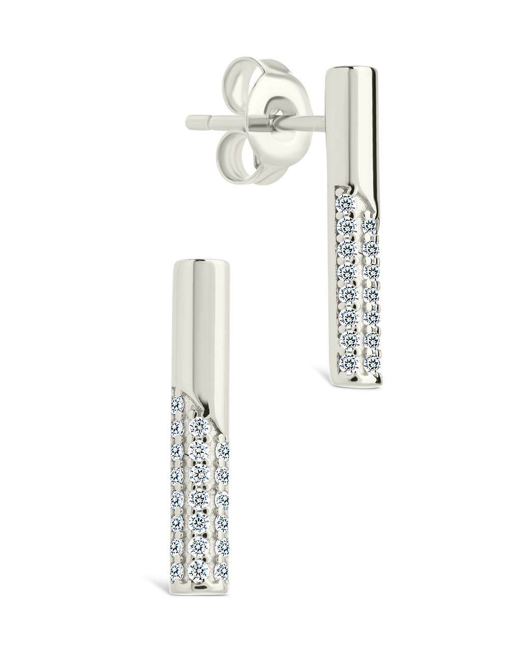 Colette Angular Accent Crawler Earrings
