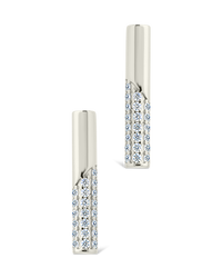 Colette Angular Accent Crawler Earrings