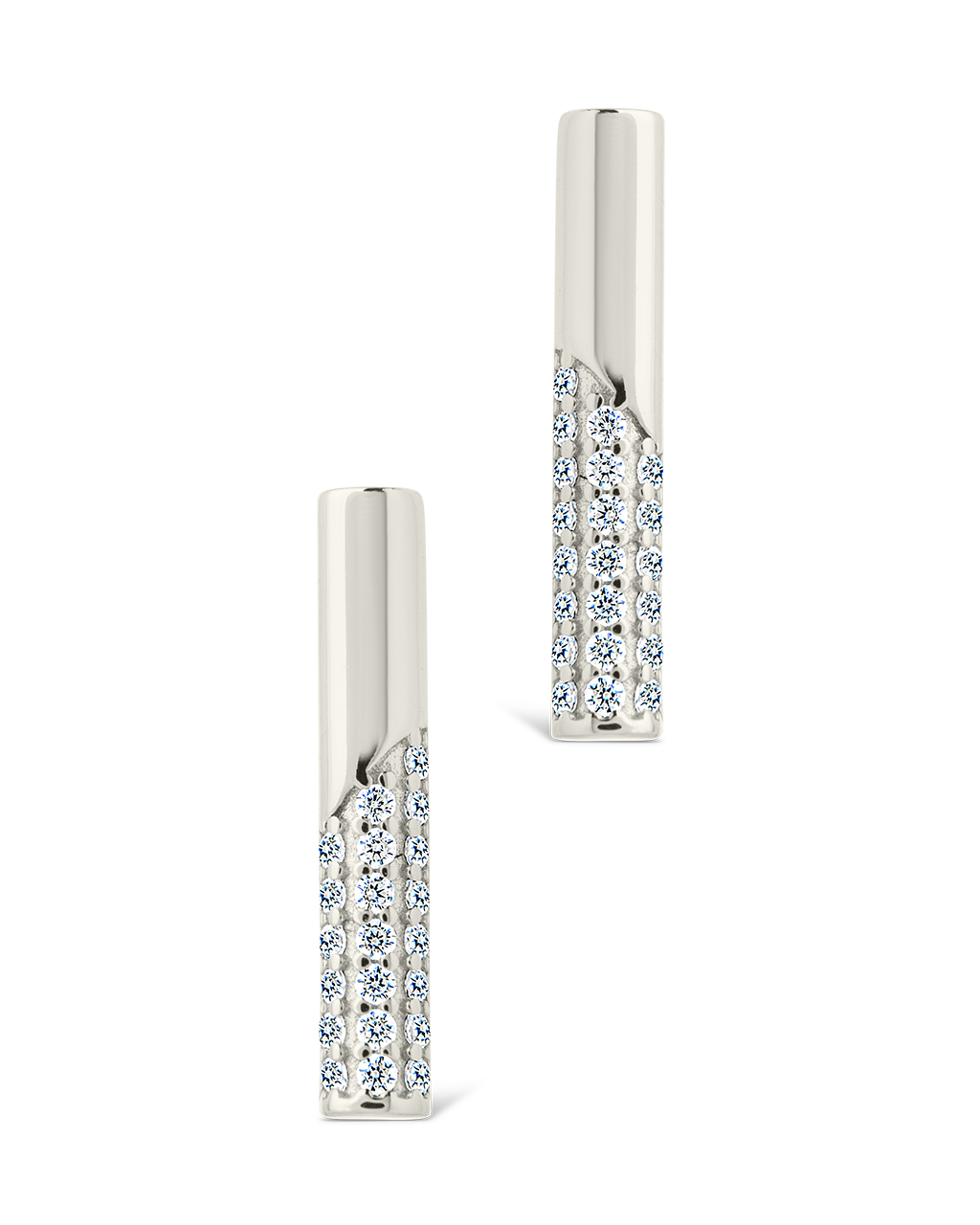 Colette Angular Accent Crawler Earrings