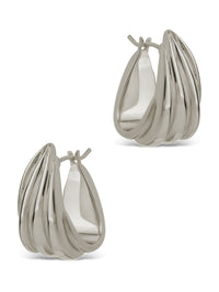 Anouk Braided Twist Hoops