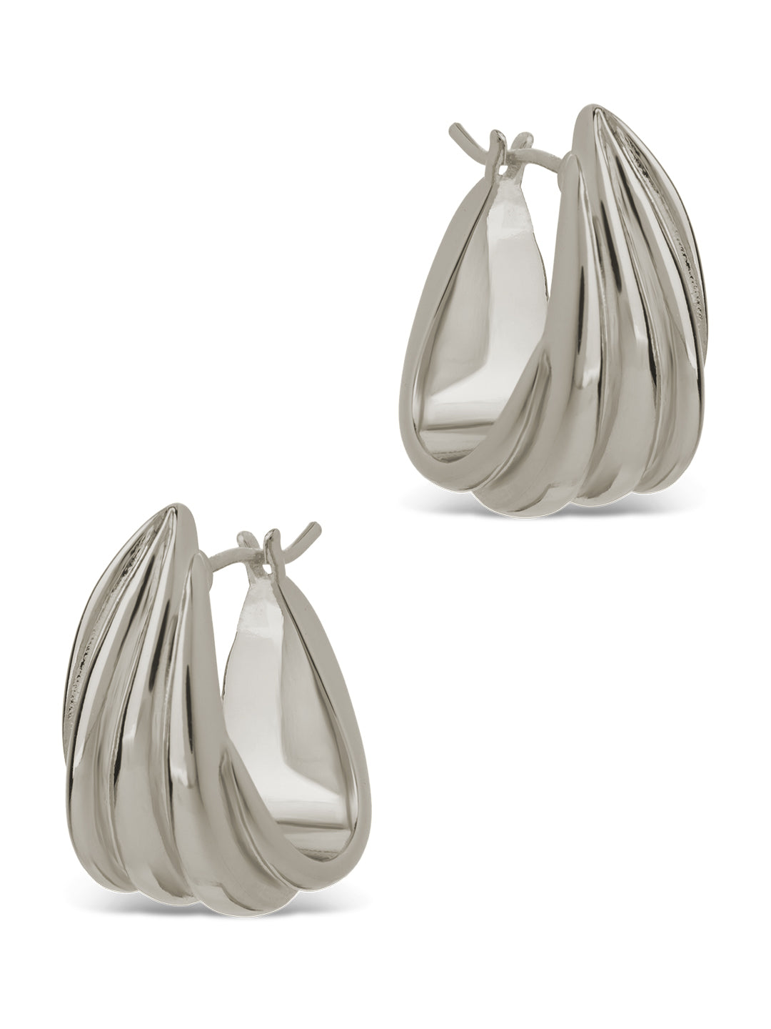 Anouk Braided Twist Hoops