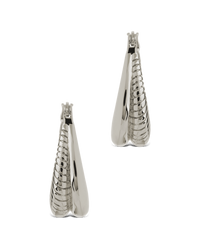 Athena Ribbed Hoops