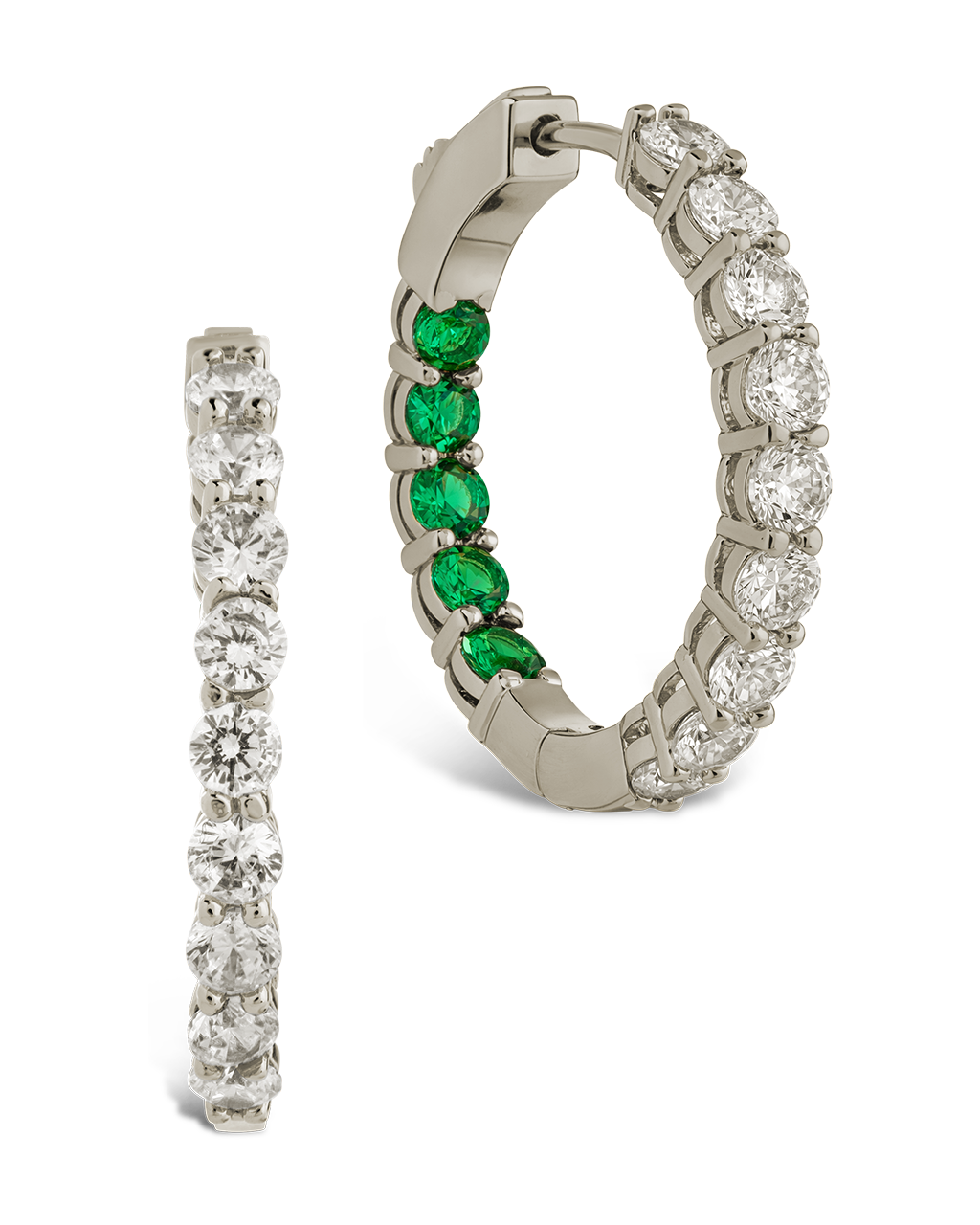 Karsyn Emerald Classic Hoops