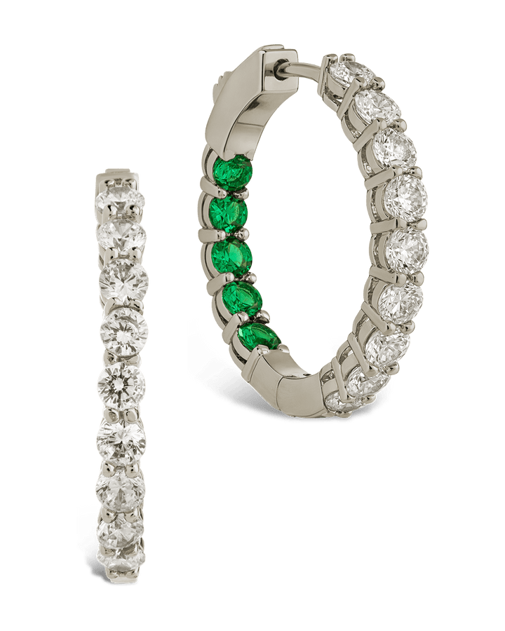 Karsyn Emerald Classic Hoops