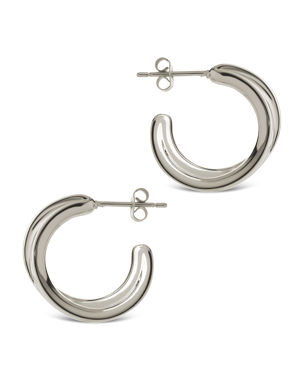Kassidy Double Curve Bold Hoops