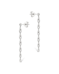 Winter Polished Drop Earrings