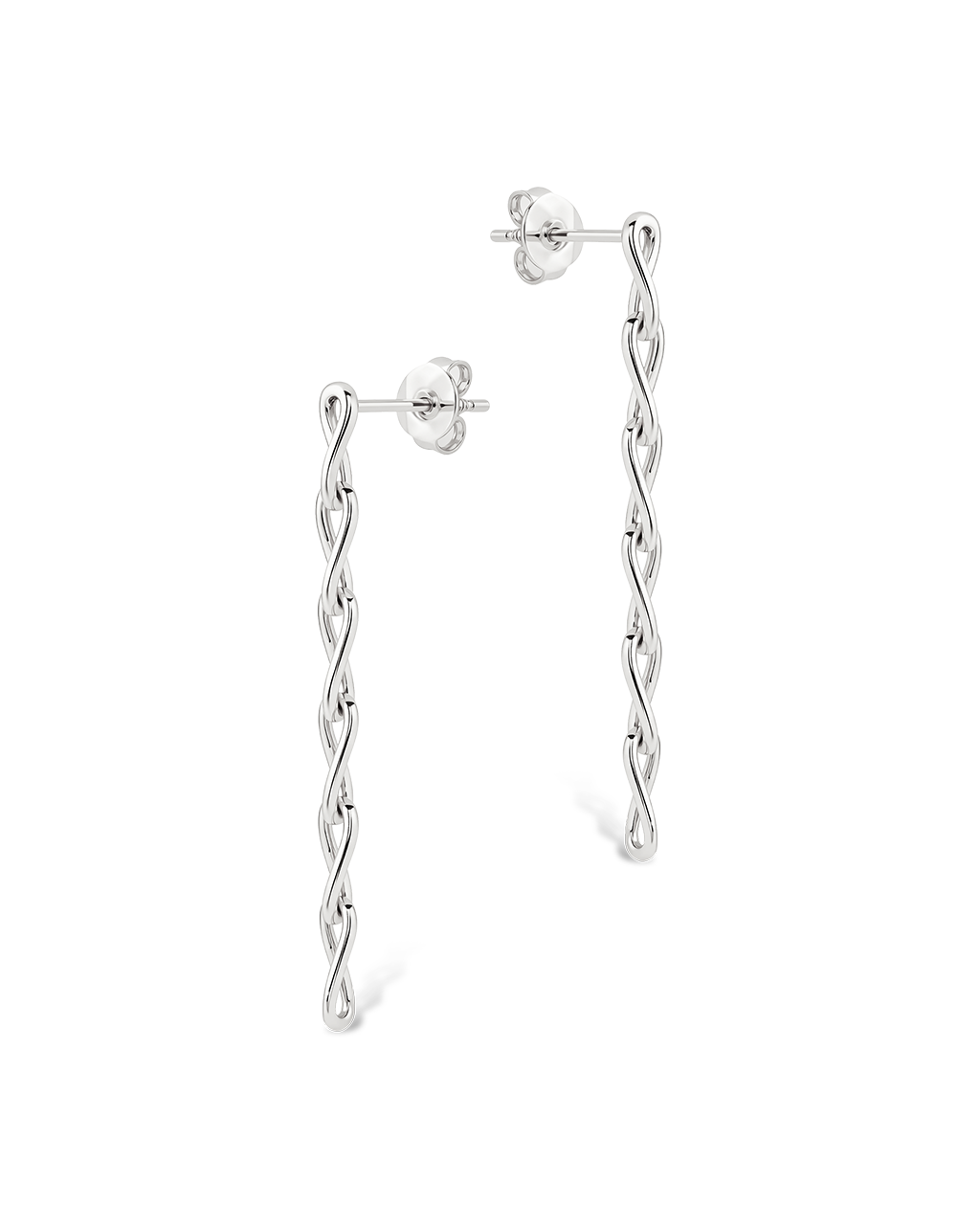 Winter Polished Drop Earrings