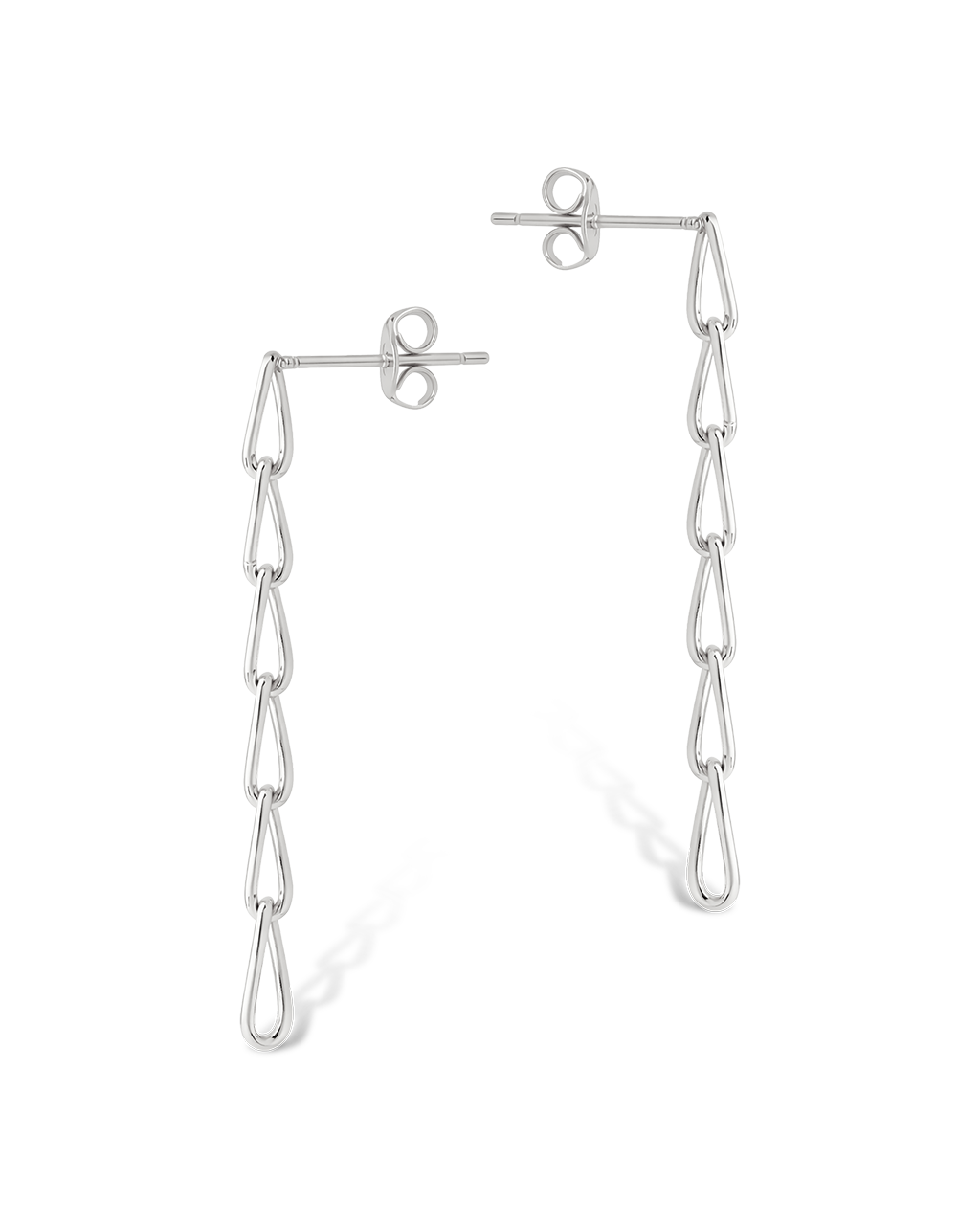 Winter Polished Drop Earrings