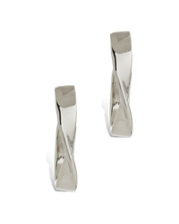 Wide Tube Hoop Earrings