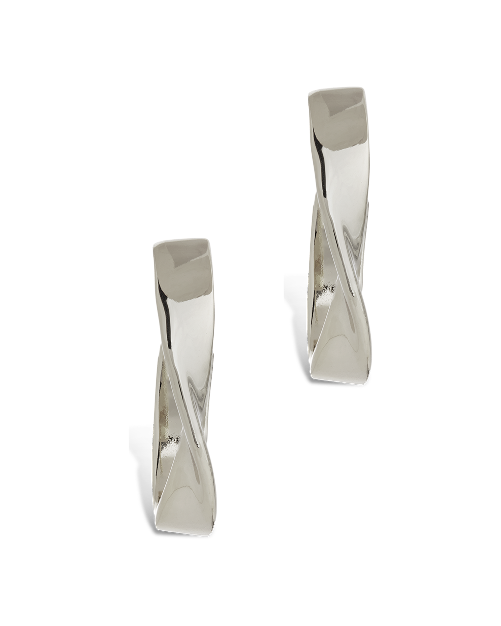 Wide Tube Hoop Earrings