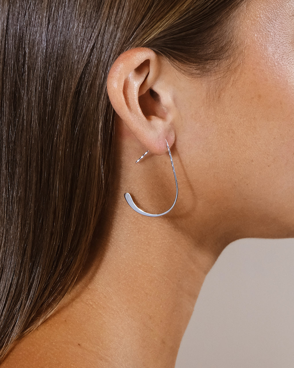 Sterling Silver Teardrop Threader Earrings – Sterling Forever