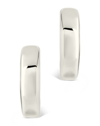 Sterling Silver Marisa Polished Stud Earrings - Sterling Forever