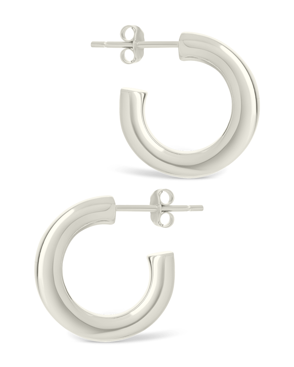 Sterling Silver Marisa Polished Stud Earrings - Sterling Forever